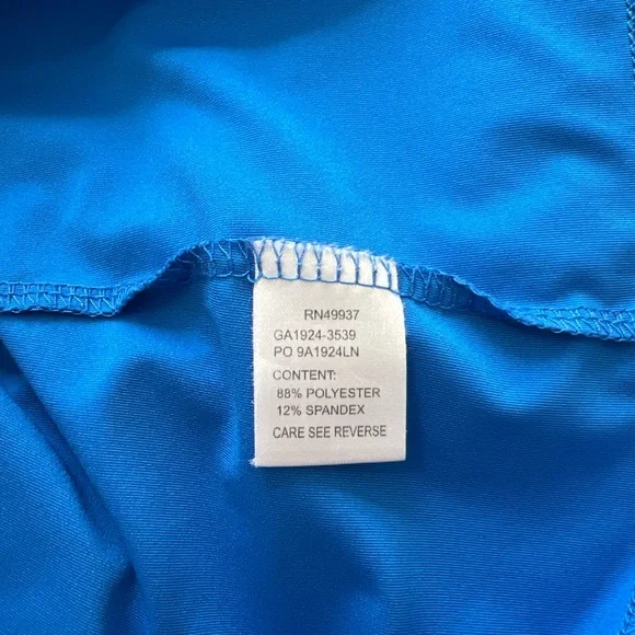 Tail Blue Polo Tank Top with Sleeveless Design - Picture 6 of 9